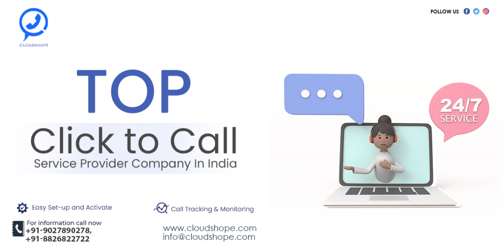 Top Click to Call Service Provider Company In India